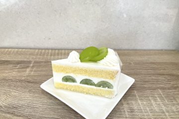 シャインマスカットのショートケーキ