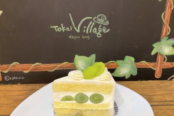 シャインマスカットのショートケーキ